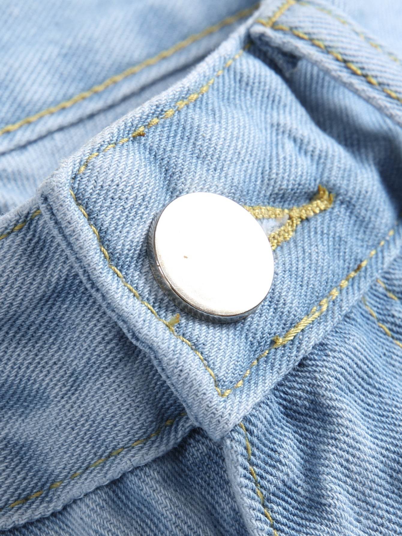 Fashionable Embroidered Men's Jeans - Stylish Casual Cotton Pants - Buy Center