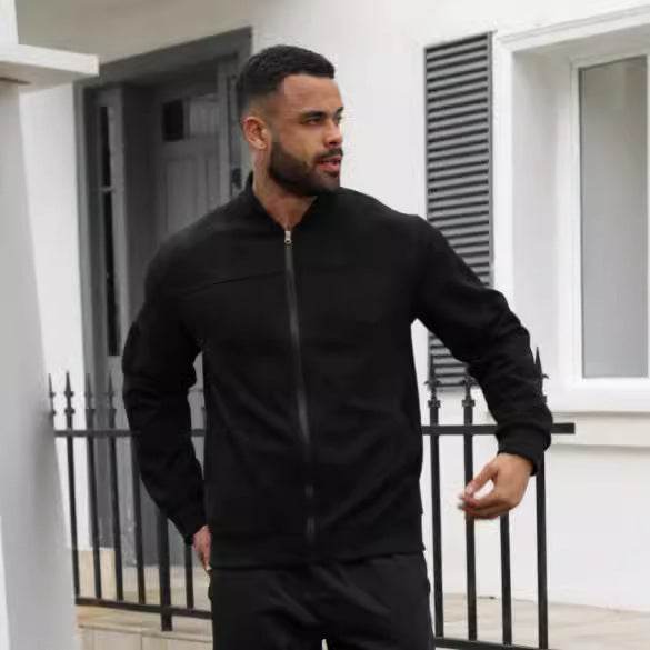 Buycenter Men's Suede Lightweight Jacket - Fashionable & Stylish, S to XXL - Buy Center