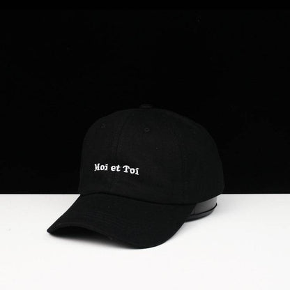 Buycenter Korean Style Embroidered Baseball Cap - Spring/Summer Essential - Buy Center