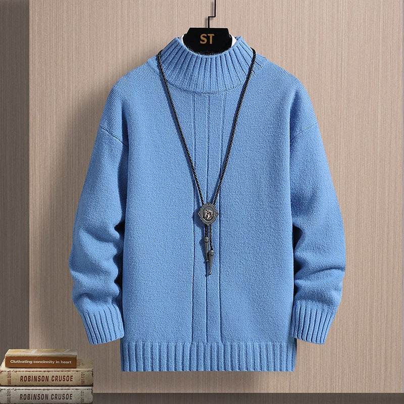 Buycenter Autumn Long Sleeve Pullover - Trendy Men's Sweater in Multiple Colors - Buy Center