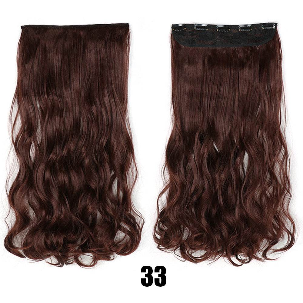 Women's Big Wavy Long Curly Hair Extensions - Fluffy No Trace Design - Buy Center