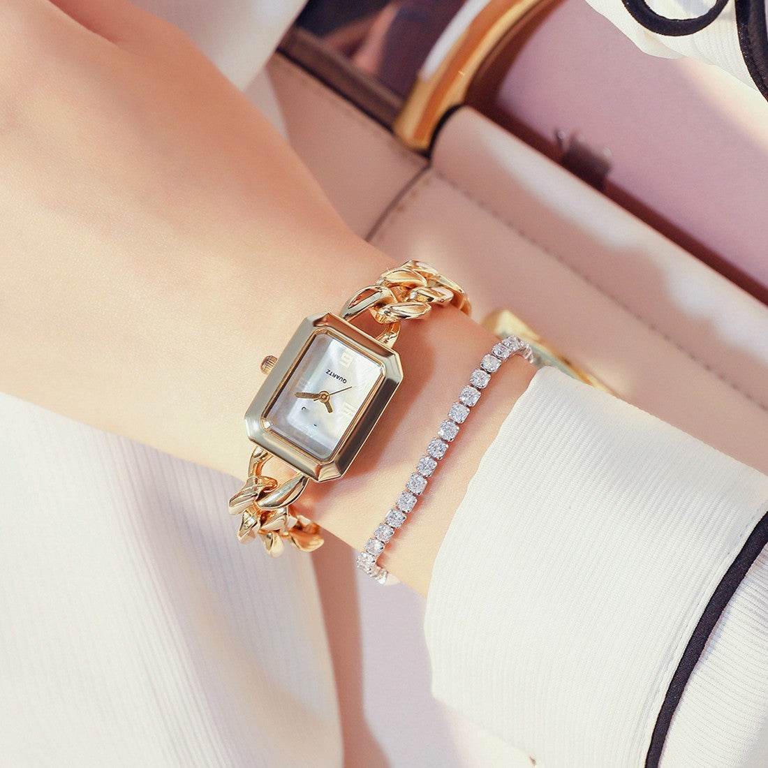 Buy Center Watch Strap - Elegant Electroplated Design, 7mm Thick - Buy Center