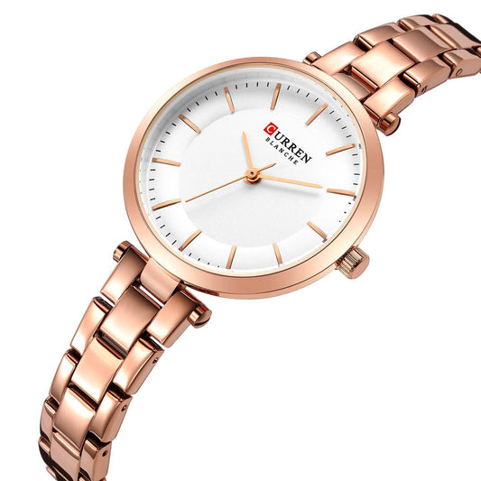 Women's Casual Quartz Watch - Sleek Design, 5 Trendy Color Options - Buy Center