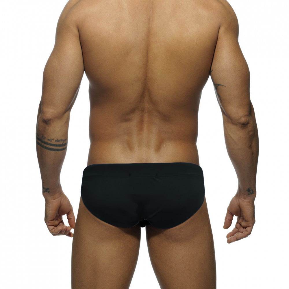 Stylish Men's Color Matching Swim Briefs - Premium Nylon, Modern Fit - Buy Center