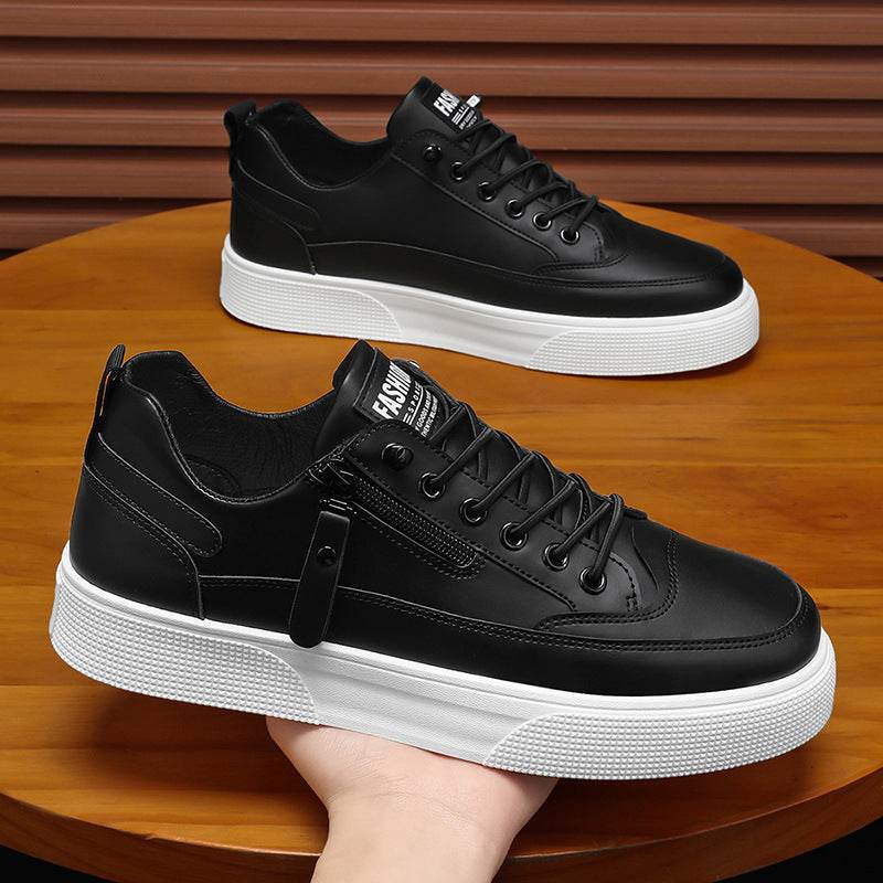 Buycenter Men's Casual Slip-on Board Shoes - All-Matching, Low Heel Comfort - Buy Center