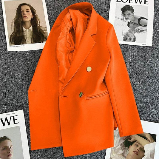 Women's Metal Buckle Suit Jacket - Stylish Commuting Perfect for 2025 - Buy Center