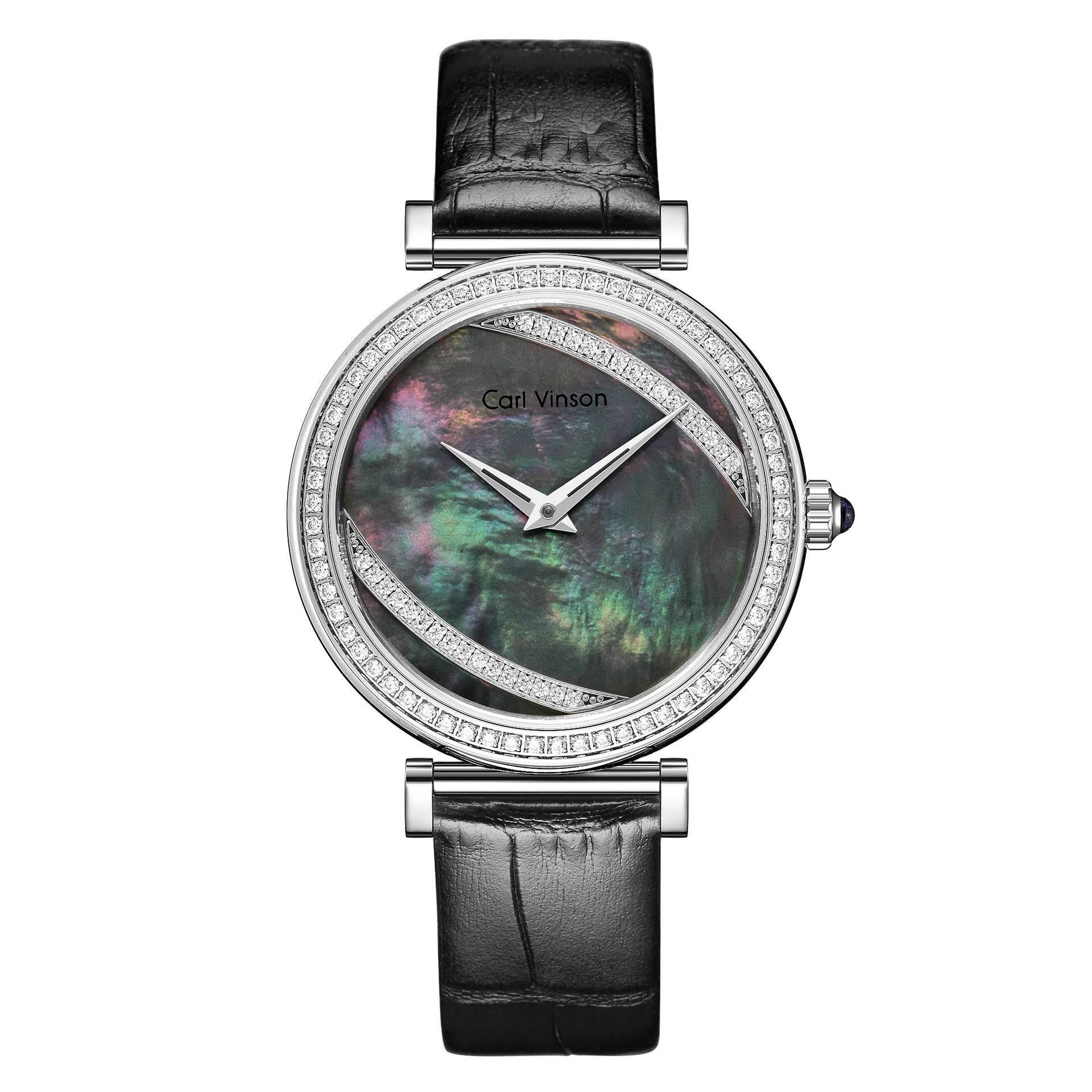 Buycenter Women's Waterproof Belt Watch - Feather Dial & Quartz Movement - Buy Center