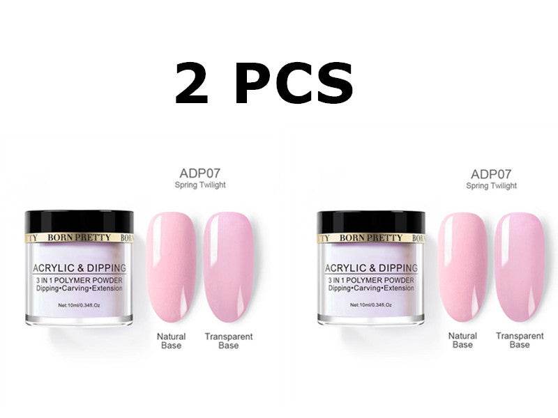 Dipping Nail Powders Set - Gradient & French Art, Long Lasting Finish - Buy Center