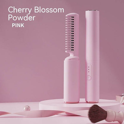 Mini Wireless Straightening Comb - Portable Anion Hair Straightener 2025 - Buy Center