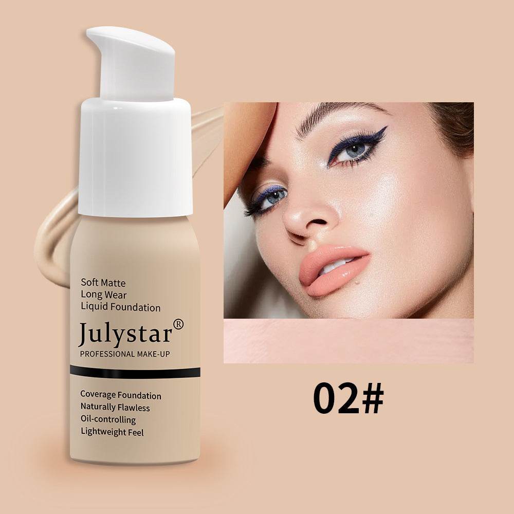 Waterproof Liquid Foundation - Long-Lasting Concealer for Flawless Skin - Buy Center
