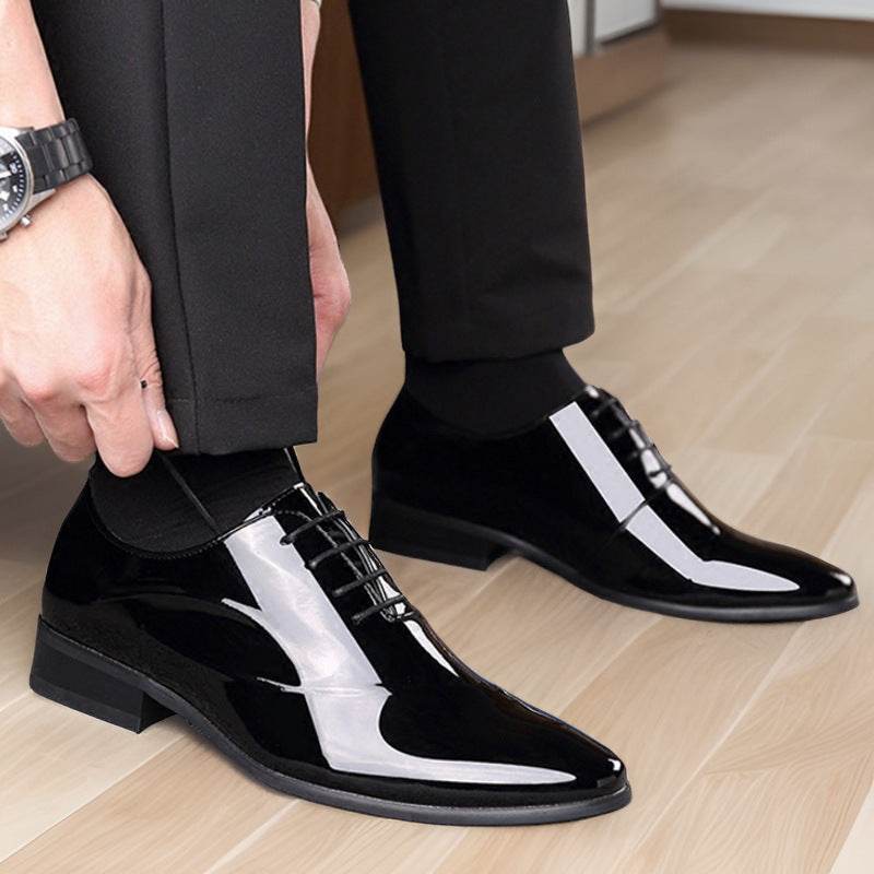 Youth Lace-Up Plus Size Men's Formal Shoes - Trendy & Versatile Styles - Buy Center