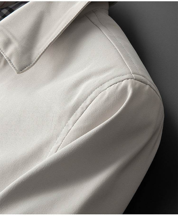 Men's Casual Loose Trench Coat - Trendy Mid-Length for Winter Style - Buy Center