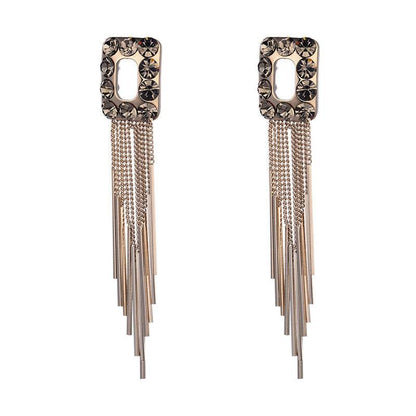 Buycenter Exaggerated Tassel Earrings - Irregular Fashion Trends for Women - Buy Center
