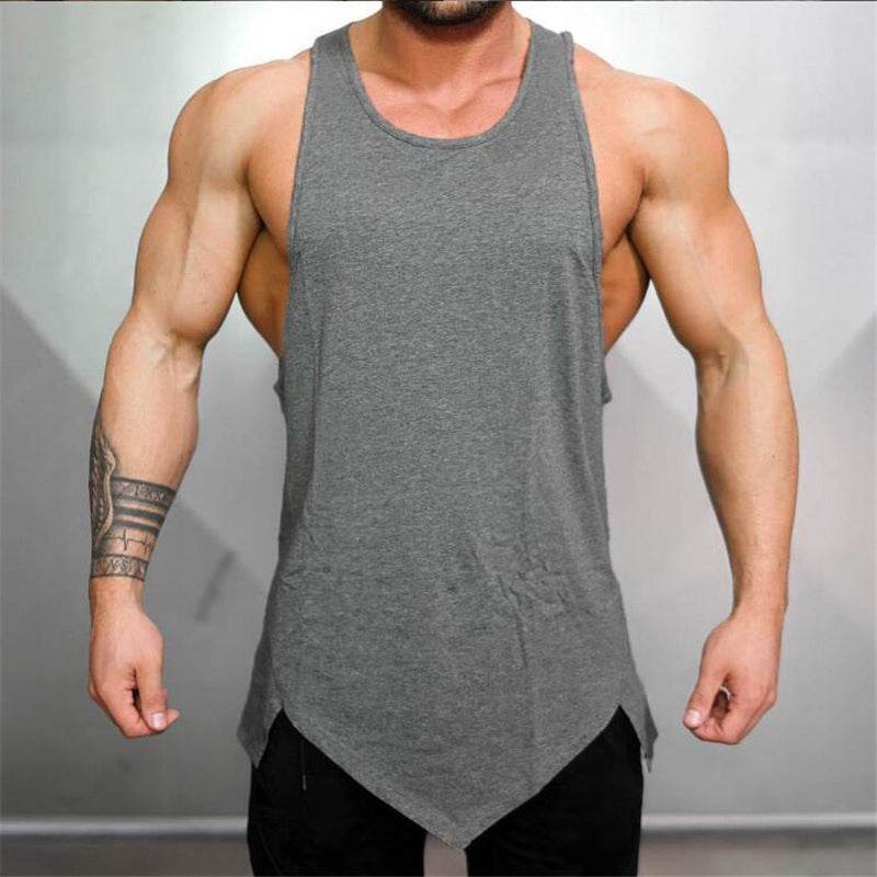 Casual Hip Hop Vest for Men - Trendy Geometric Design & Loose Fit - Buy Center