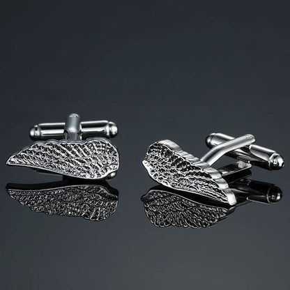 Grass Rose Gold & Silver Cufflinks - Premium Stylish Accessory for Anyone - Buy Center