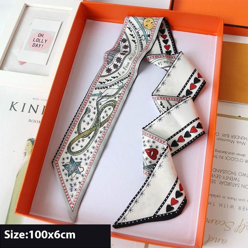 Stylish Narrow Bag Handle Scarves - Trendy Accessories for Men’s Ties - Buy Center