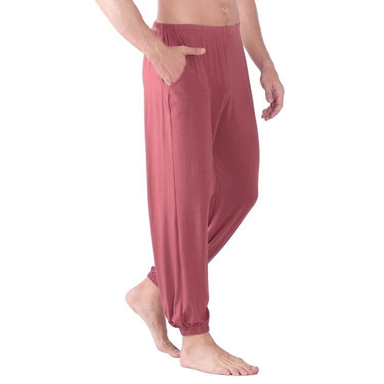 Men's High Waist Yoga Pants - Loose Fit, Comfortable & Stylish Design - Buy Center
