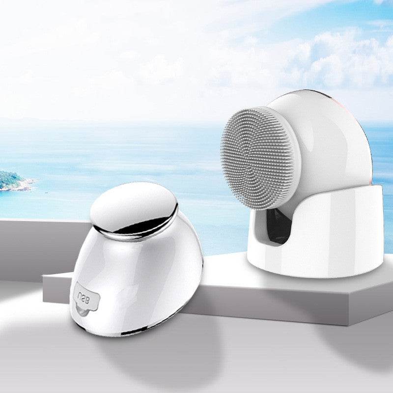 Ultrasonic Silicone Electric Facial Cleanser - Waterproof & Rechargeable Design - Buy Center