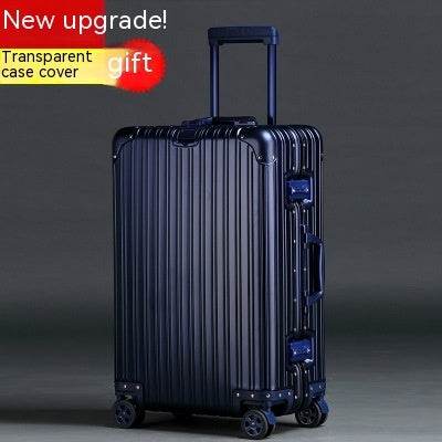 Large Capacity Aluminum Magnesium Trolley Case - Waterproof & Stylish Travel - Buy Center