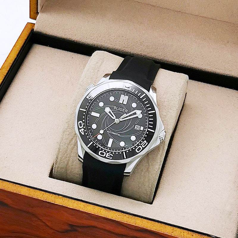 Buycenter Sapphire Automatic Mechanical Watch - 100M Waterproof, 41MM Case - Buy Center