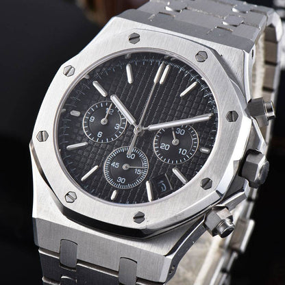 Buycenter Men's Quartz Sports Watch - Waterproof, Stylish Steel Timepiece - Buy Center