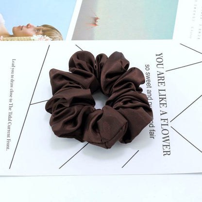 Bright Color Satin Circle Headdress - Stylish Hair Accessory for Every Occasion - Buy Center