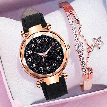 Center Trendy Women's Starry Sky Watch - Casual Bracelet Timepiece - Buy Center