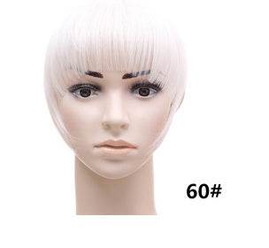 Stylish Synthetic Hair Bangs - Easy Apply Blunt Cut Hairpiece Accessory - Buy Center