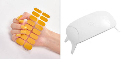 Waterproof Letter Color Nail Stickers - Long Lasting Stylish Designs - Buy Center