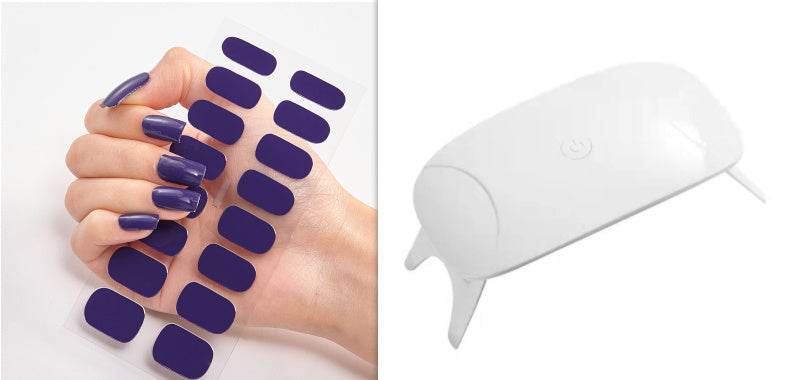 Waterproof Letter Color Nail Stickers - Long Lasting Stylish Designs - Buy Center