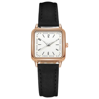 Women's Luminous Small Square Quartz Watch - Stylish Everyday Accessory - Buy Center