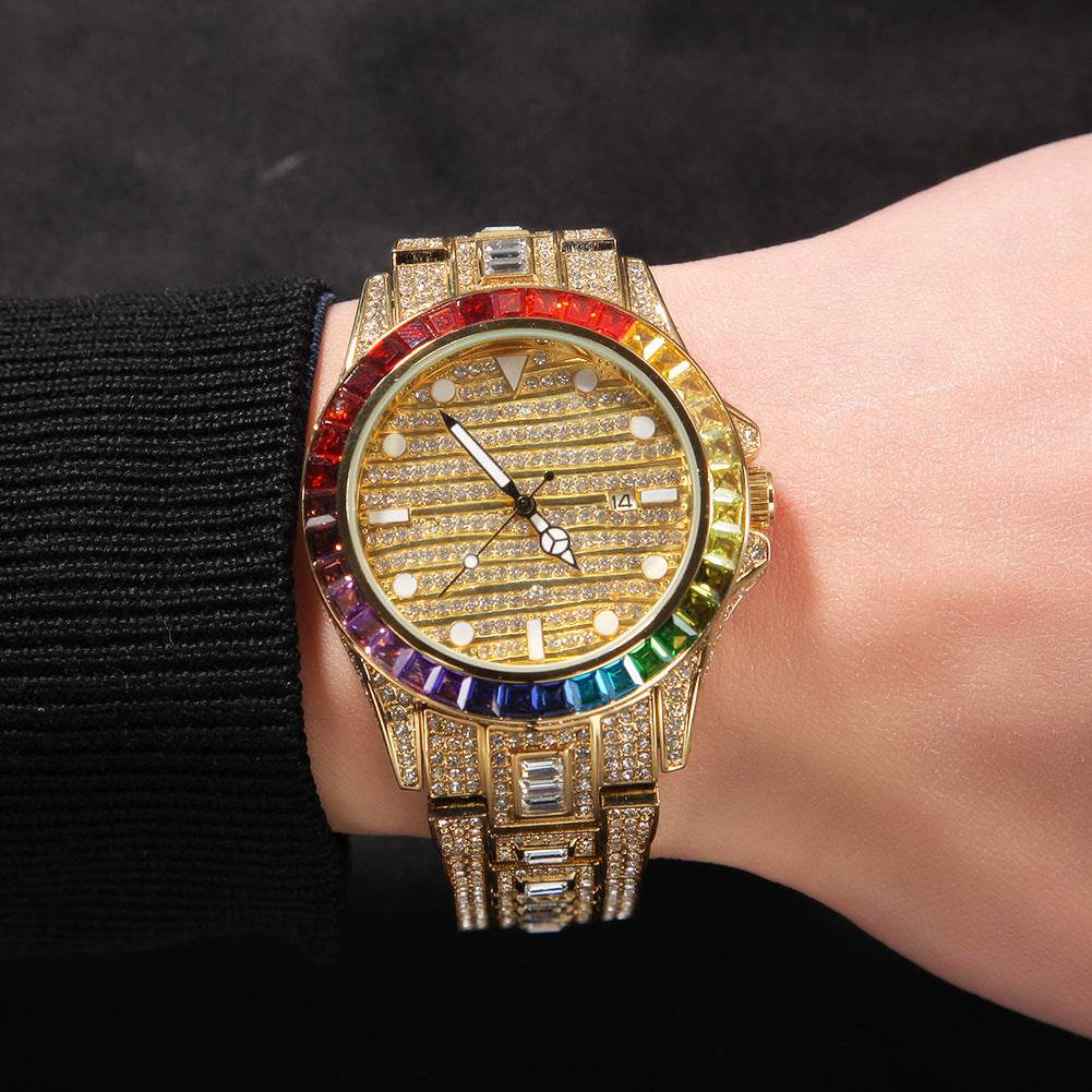 Buycenter Diamond Butterfly Quartz Watch - 30M Waterproof, Elegant Design - Buy Center
