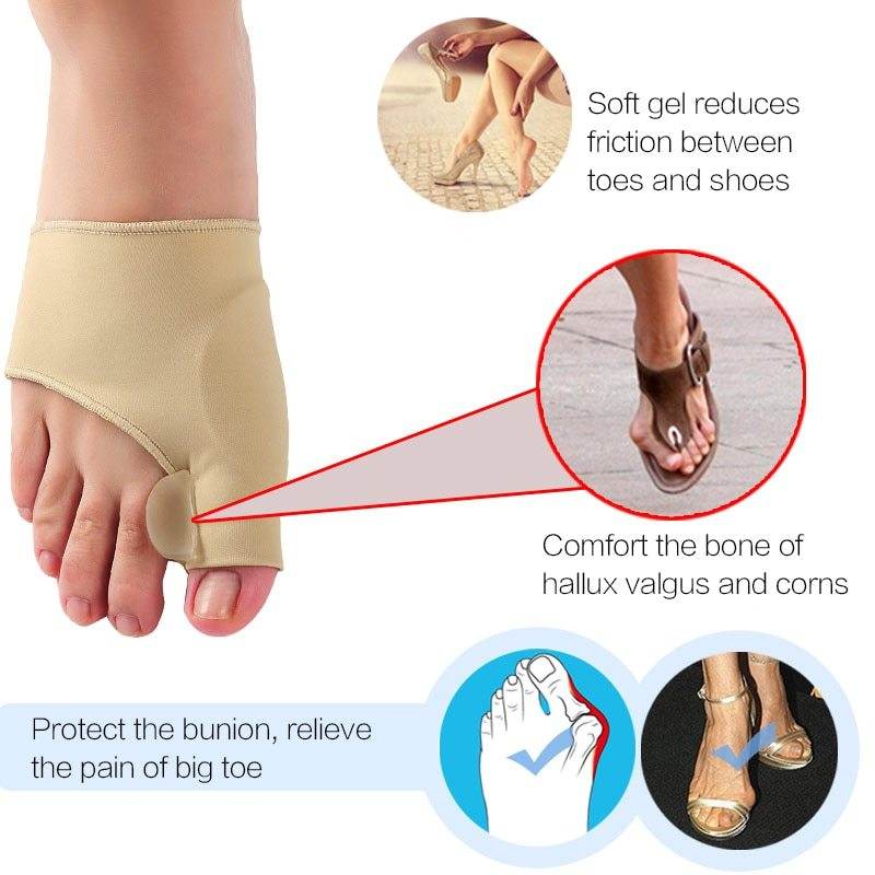 Corrective Bunion Relief Socks - Gel Pad & Toe Separator for Comfort - Buy Center