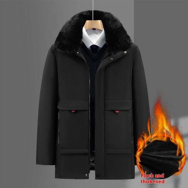 Classic Cotton-Padded Men's Jackets - Stylish, Lightweight for All Ages - Buy Center