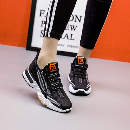 Buycenter Trendy Thick-Soled Vulcanize Shoes - Color Matching Design - Buy Center