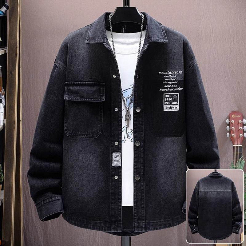 Buycenter Teenagers Loose Long-Sleeved Floral Shirt in Various Colors - Buy Center