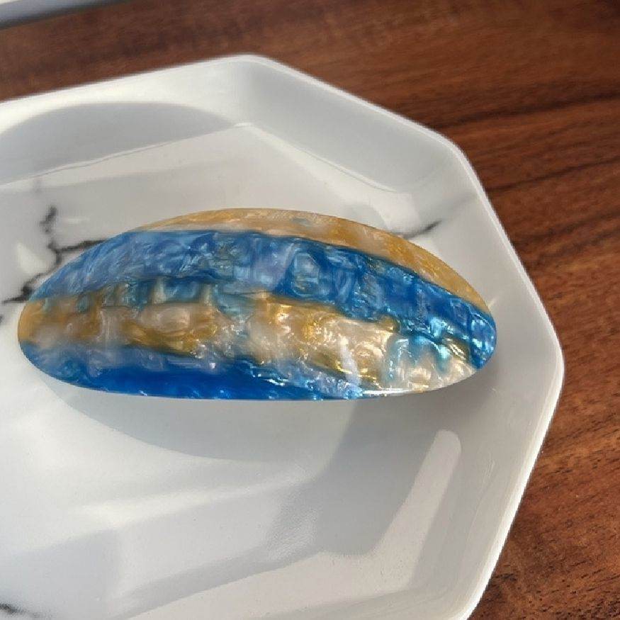 Oval Half-Tie Hair Clips - Durable & Stylish Accessories for Every Look - Buy Center