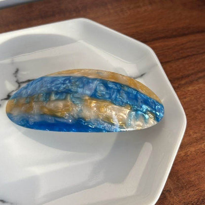 Oval Half-Tie Hair Clips - Durable & Stylish Accessories for Every Look - Buy Center