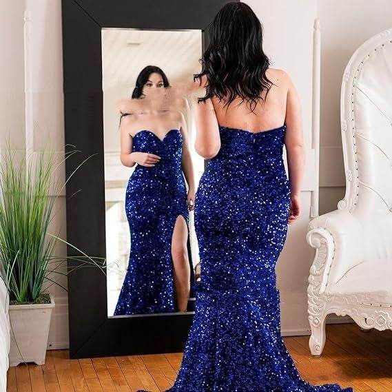 Buycenter Annual Meeting Cocktail Dress - Split Fishtail, Sleeveless Style - Buy Center