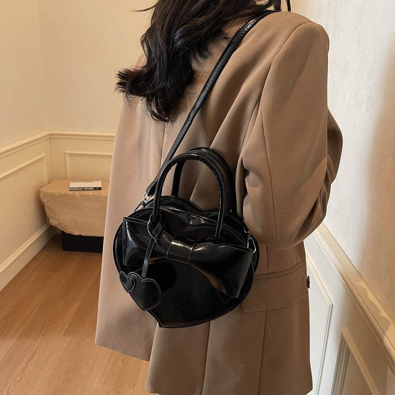 Buycenter Bow Heart Crossbody Bag - Fashionable Portable Messenger Bag - Buy Center