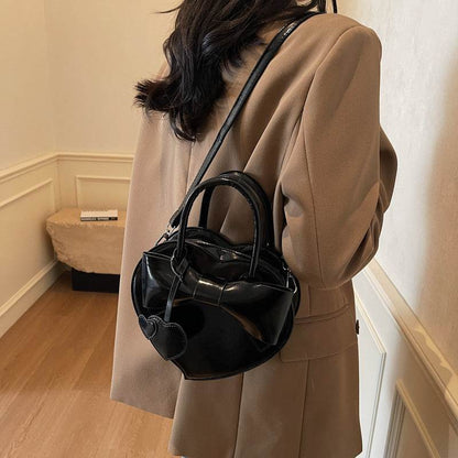 Buycenter Bow Heart Crossbody Bag - Fashionable Portable Messenger Bag - Buy Center