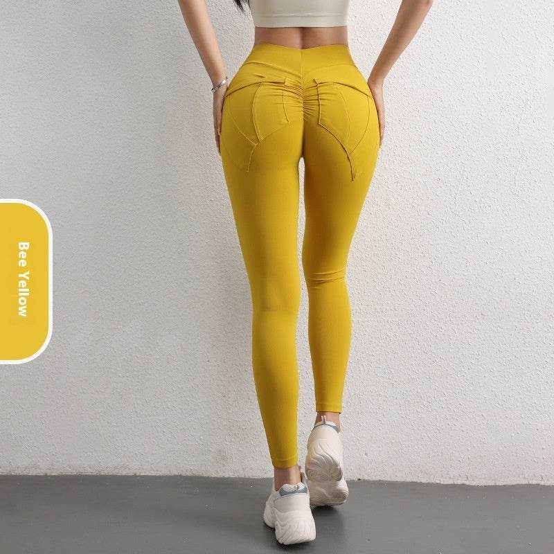 Nude Feel High Waist Yoga Pants - Women's Premium Fitness Leggings - Buy Center