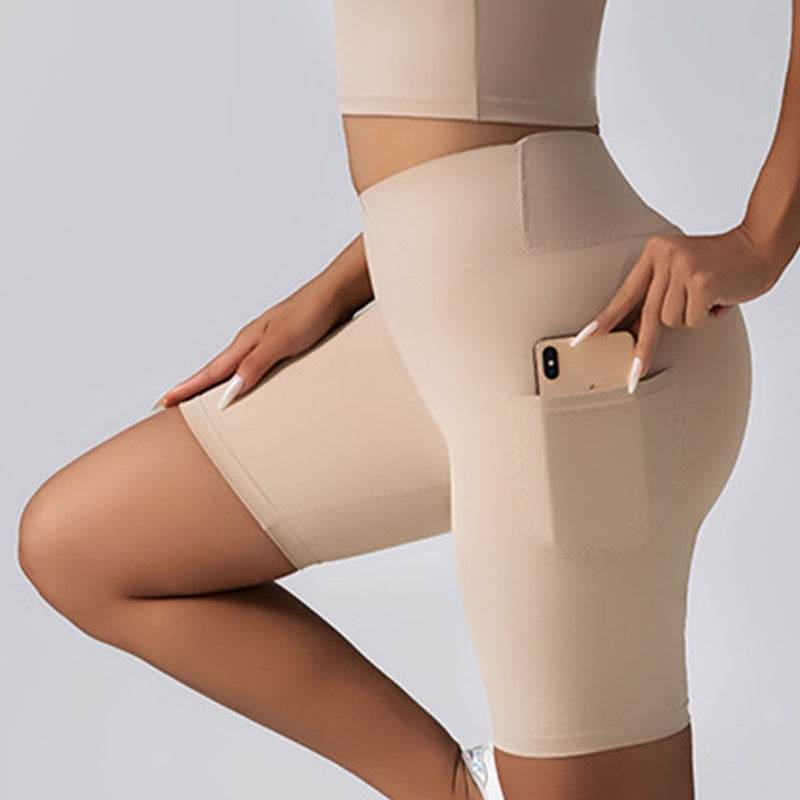 High Waist Tummy Control Biker Shorts - Stylish & Gym-Friendly for Women - Buy Center