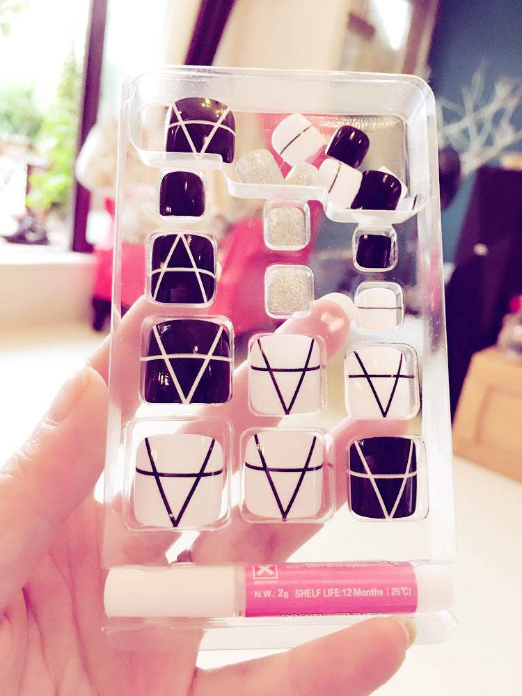 Pro Acrylic Toe Nails Set - 24pcs Stylish False Toenails for Easy Application - Buy Center