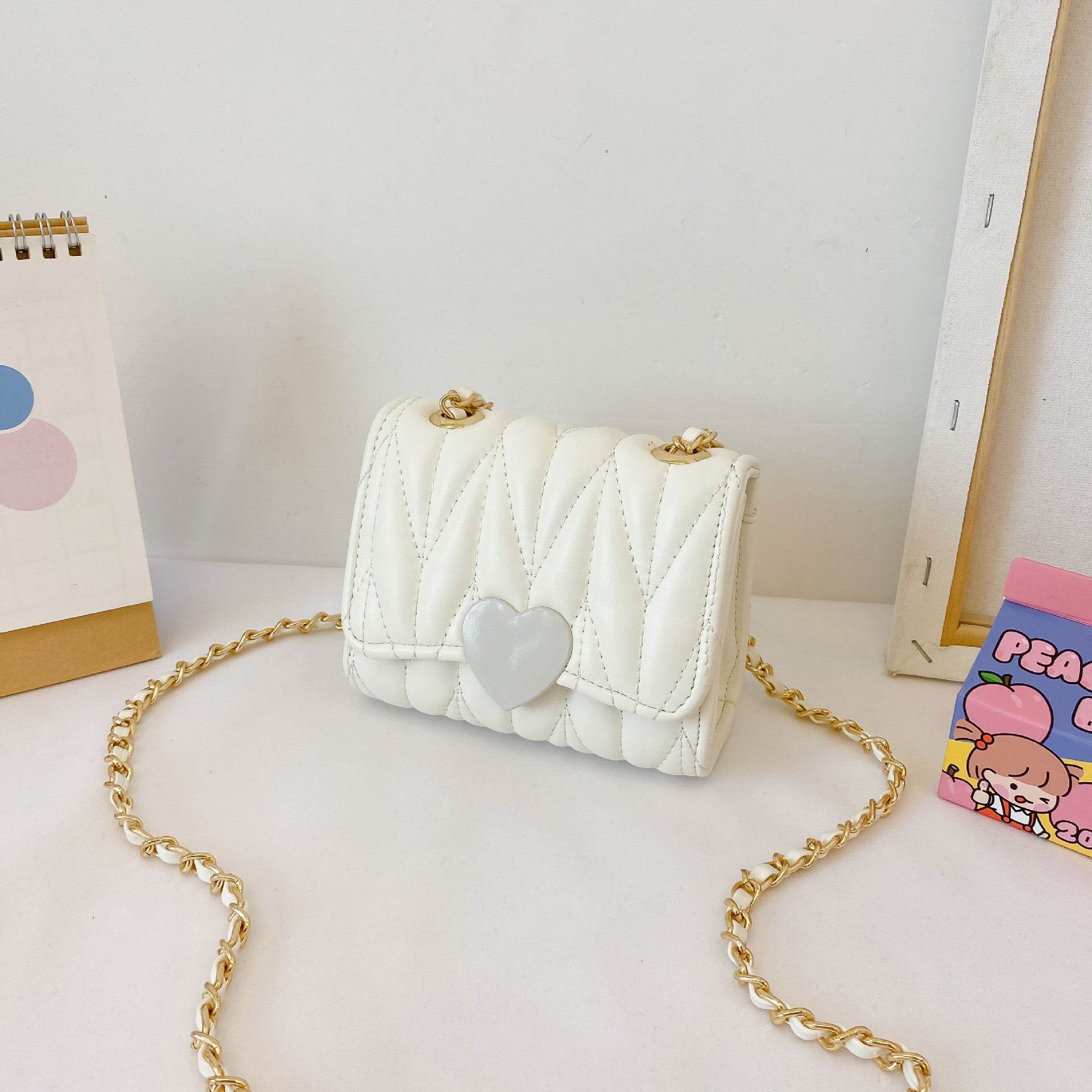 Stylish Girls Chain Messenger Bag - Waterproof, Anti-Theft PU Leather - Buy Center