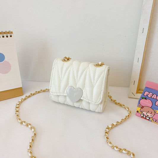 Stylish Girls Chain Messenger Bag - Waterproof, Anti-Theft PU Leather - Buy Center