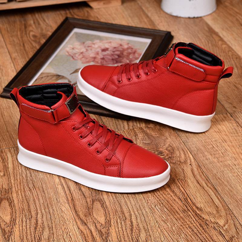 Buycenter Men's High-Top Sneakers - Casual Vulcanize Shoes for Leisure - Buy Center