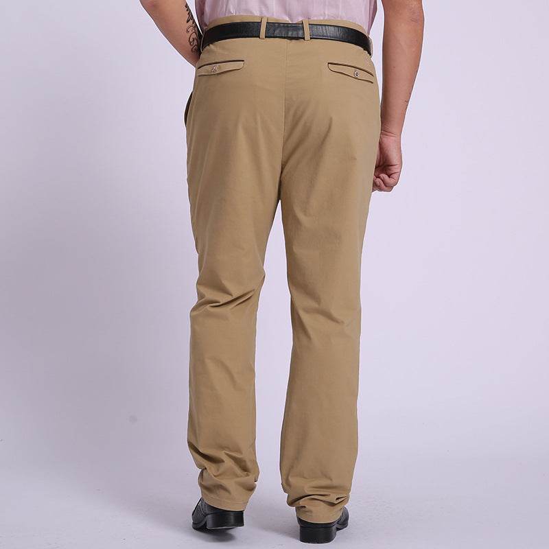Fat Man Summer Oversized Casual Trousers - Plus Size Business Leisure - Buy Center