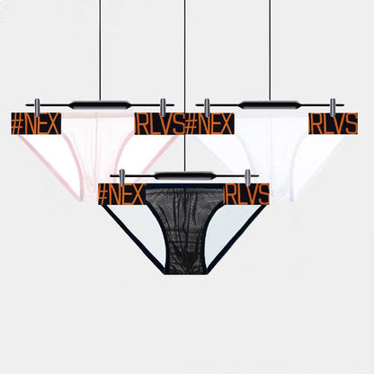 Transparent High Fork Men's Briefs - Low Waist Sports Panties for Comfort - Buy Center