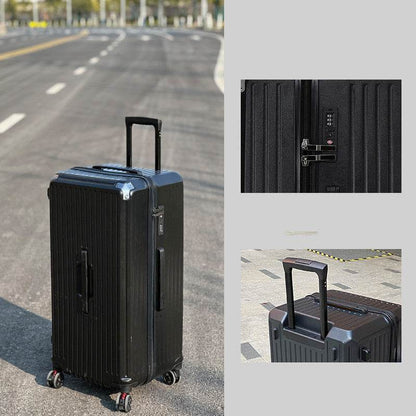 Large-Capacity Trolley Case - Shock-Absorbing, TSA Lock & Universal Wheels - Buy Center
